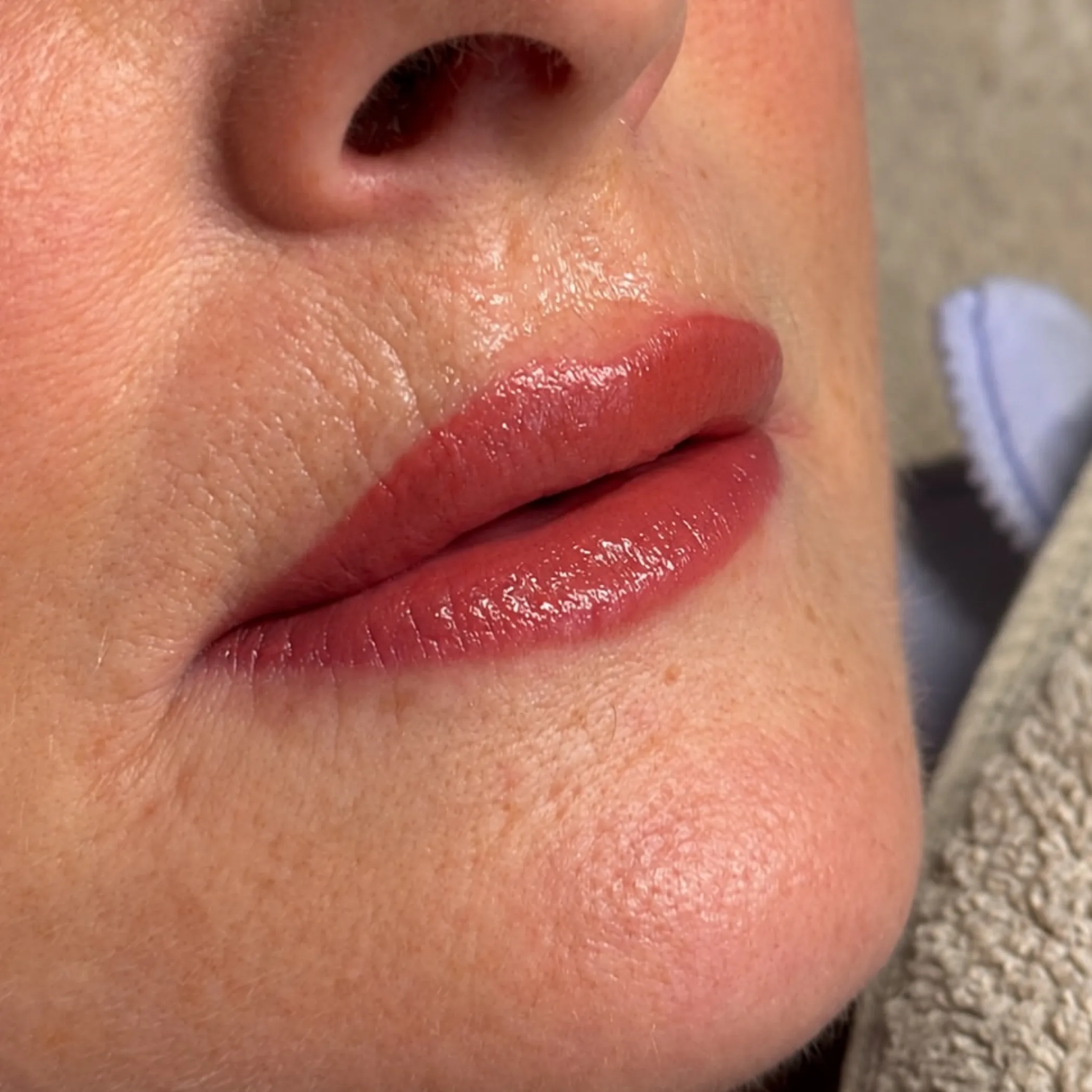 natural-looking lip tattoo enhancement